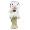 Cute Sale Headcover Golf Club White Tiger H0026
