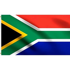 6X10 FT South Africa African HUGE Premium Quality Fade Resistant FLAG Banner Grommets