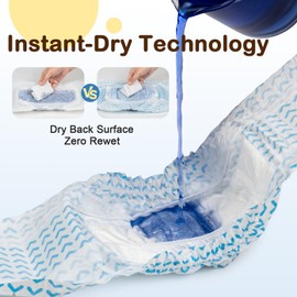 FuzzFables Dog Diapers Male 20 Count, Disposable Male Dog Wraps with Wetness Indicator, Wider Belly Bands for Puppy, Absorbent and Leakproof, Excitable Urination Incontinence Protection XS