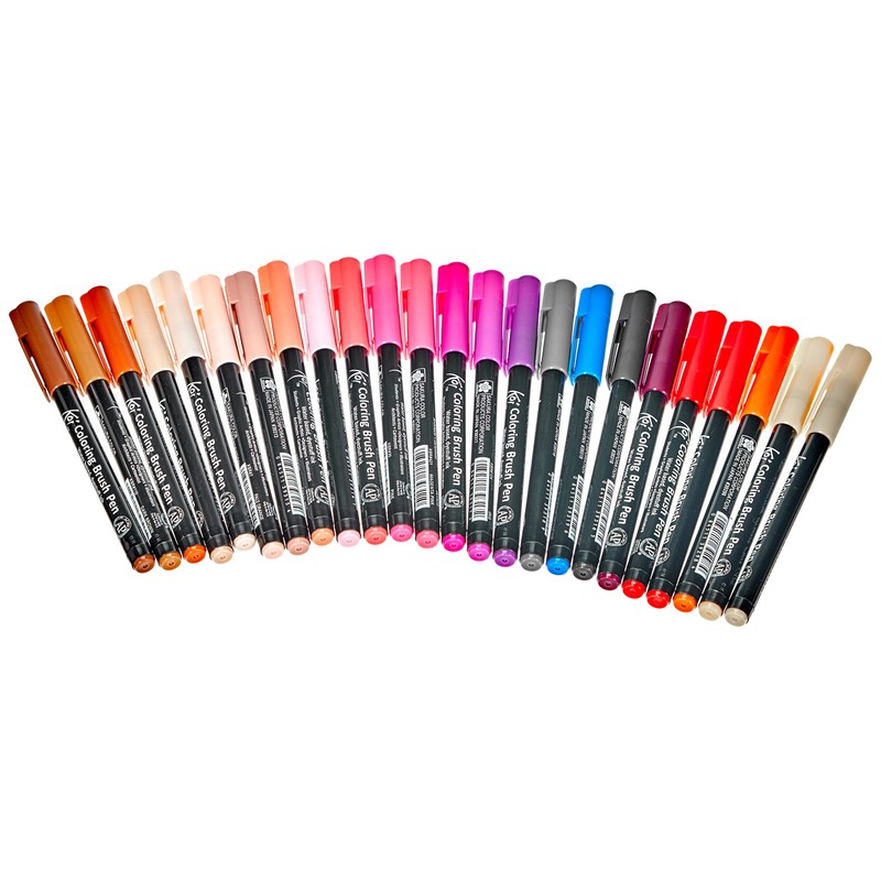 Pinselstift Koi Coloring Brush Set, 48 Farben