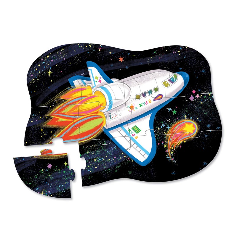 Crocodile Creek - Blast Off - Mini Jigsaw Puzzle, 12