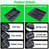 TOPINSTALL 2PCS Console Trays Compatible with 2024-2026 VW Atlas/Atlas Cross