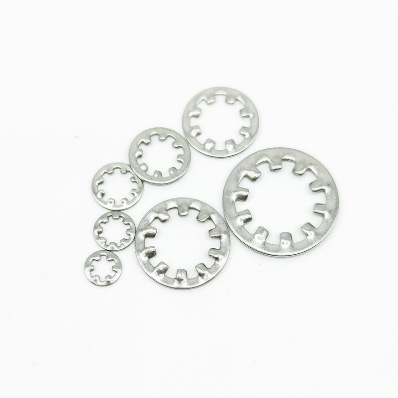 AIMUNOK 315Pcs Lock Washers 304 Stainless Steel Internal Star Washer,