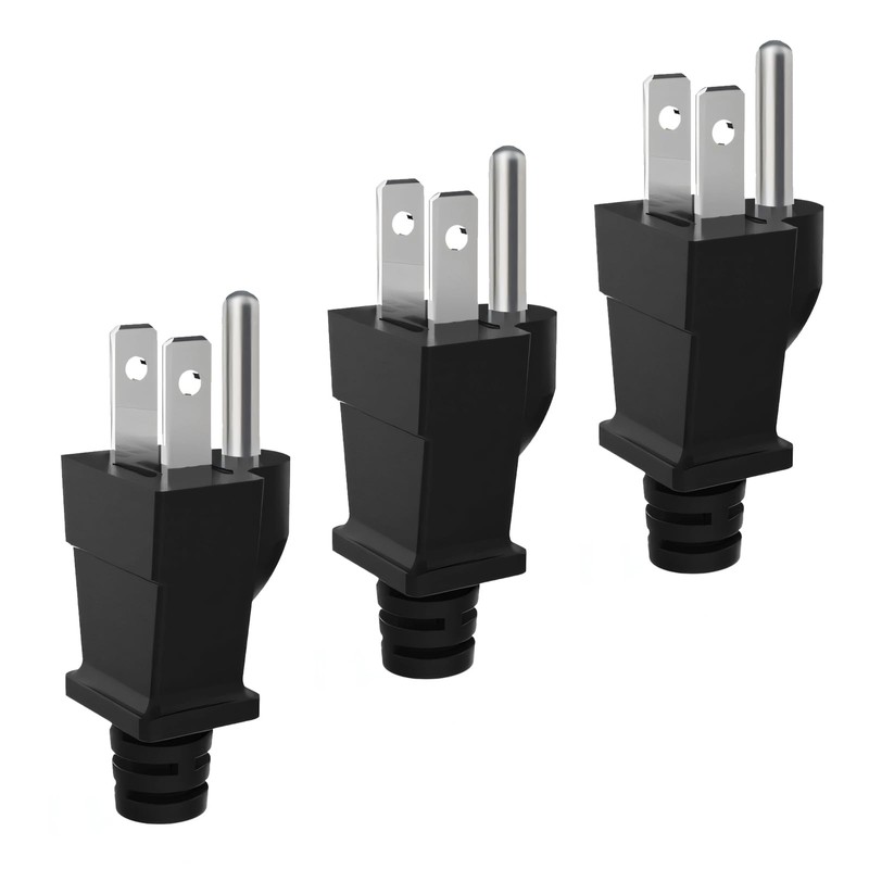 3 Pack Neutral Ground Bonding Plug for Portable Inverter Generator-Camper