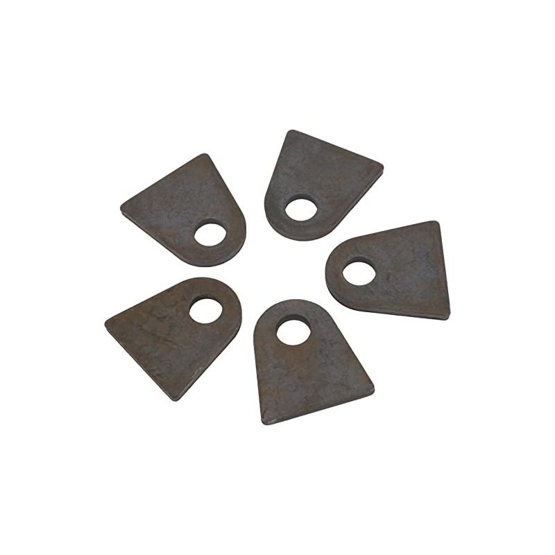 Speedway Motors Weld-On Chassis Tabs for Suspension & Fabrication, 1-3/4