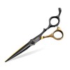 FOGOSP Professional Hair Scissors 6” Barber Scissor Japan 440C Hair