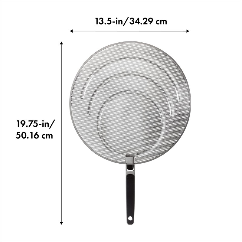 OXO Good Grips Stainless Steel Splatter Screen with Folding Handle