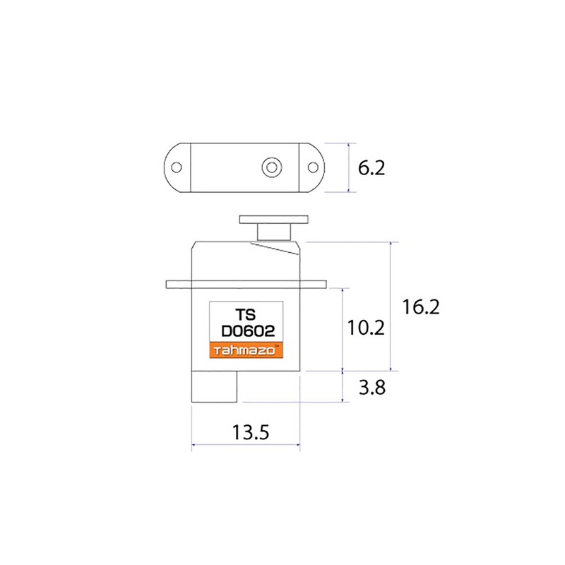 OK Mokei Tahmazo Servo TS-D0602, Set of 2