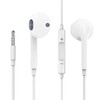 Earphones, Wired Earphones, 3.5mm Jack, Noise Cancelling, Tangle Proof, Earphones