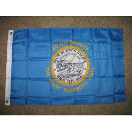 2x3 South Dakota Flag Super Poly Flag 2'x3' Banner