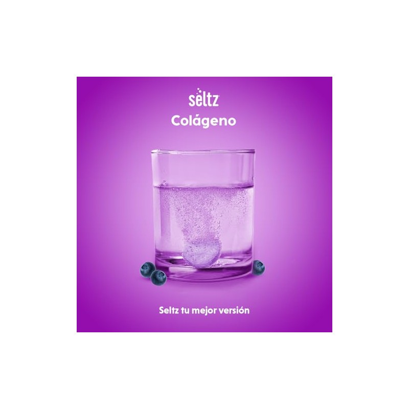 Colágeno + Coq10 + Biotina Seltz Tabletas Efervescentes