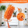 TIMIVO Microfiber Duster for Cleaning, Dusters with Telescoping Extension Pole,