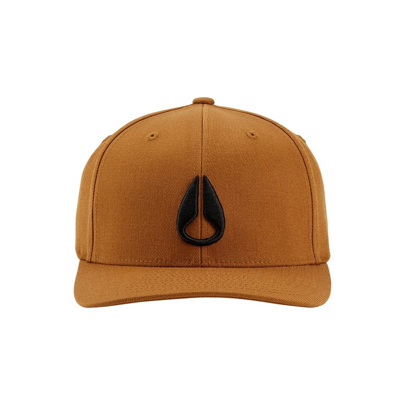 NIXON Deep Down FF Athletic Fit Hat - Brown/Black -