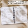 Funny To Do List Planner Notebook - Easily Organize Your