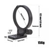 Tripod Mount Ring Aluminum Alloy Lightweight Lens Collar with 1/4inch