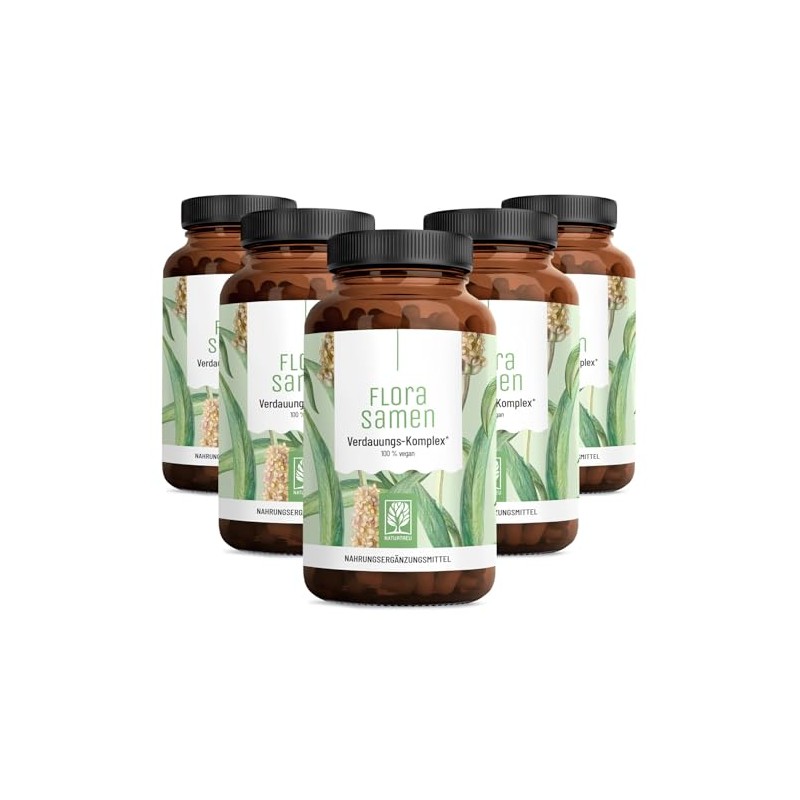 NATURTREU® Psyllium Husk Capsules High Dose - 2000 mg Psyllium