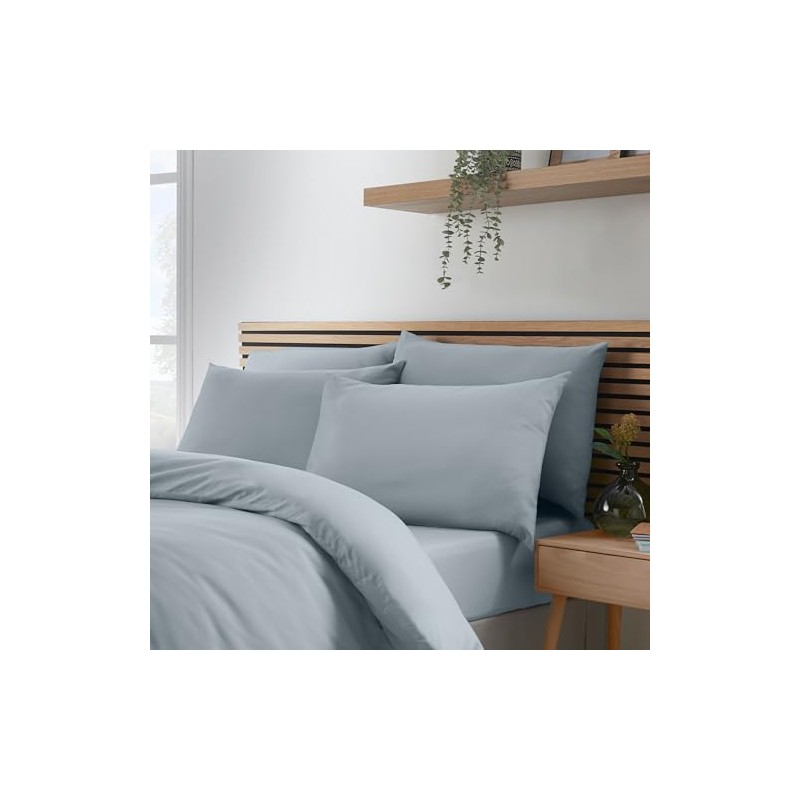 Catherine Lansfield So Soft Non-Iron Standard Pack of 4 Pillowcases