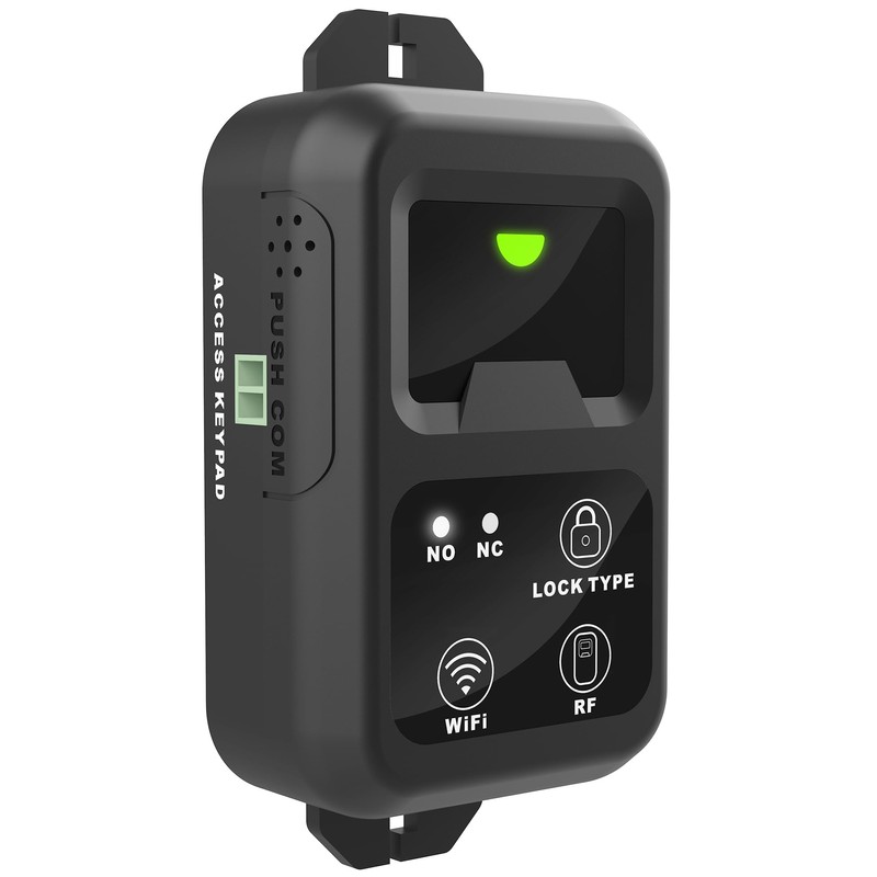 UHPPOTE 2.4GHz WiFi Outswinging Indoor 600lb Electic Magnetic Door Lock