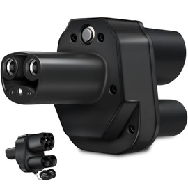 GUWIEYG CCS2 to NACS Adapter, 300A 1000V AC/DC CCS2 to NACS Charging Adapter, Fit for Model Y/3/S/X, Compatible with Level 1 2 3 Charging Stations with CCS2 & IEC62196 Plug