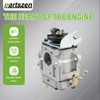 partszen 531147180 Carburetor Kit for Husqvarna 150BT 345BT Blower 2022-Present