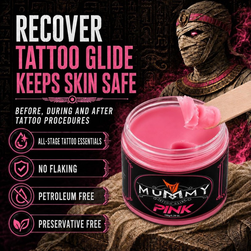 mummy Crema Para El Cuidado Posterior Del Tatuaje Tattoo Glide