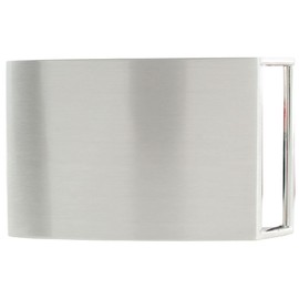 BELTINGER Belt Buckle 4.0 cm | Buckle Interchangeable Buckle Belt Buckle 40 mm Solid | Interchangeable Belt up to 4 cm, Silver, matte