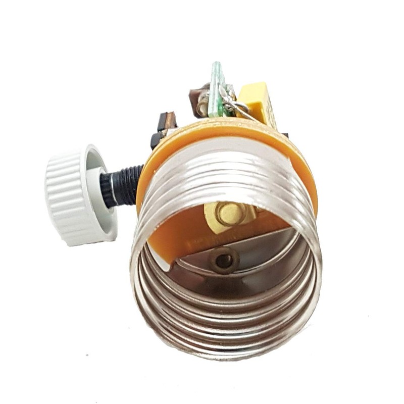 B&P Lamp® Med. Base Full Range DIMMER Socket, aluminum shell