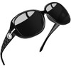 Joopin Women's Sports Sunglasses, Polarized, UV Protection, Light Blocking, Durable,