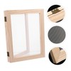 STOBOK 1set Double Layer Paper Frame Boys and Girls Artwork