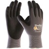 10 Pair MaxiFlex Ultimate nitrile foam palm coated work gloves,