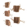 5pcs Parrot Cardboard Chew Toy Funny Natural Bite Resistance Bird