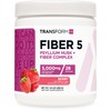 TransformHQ Fiber 5 Psyllium Husk and Fiber Complex Powder (Berry