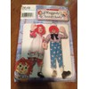 Simplicity 0648 Sewing Pattern, Toddlers' and Child's Raggedy Ann &