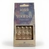 KISS Voguish Fantasy Nails Short Length 28ct Set w/ Glue