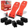 XFasten Plastic Razor Blade Scraper Tool 2PCS Sticker Scraper Tool