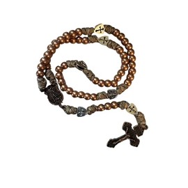 Intercession Paracord Rosary (Antique Copper)