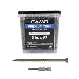 CAMO Premium Trim Screws 3" #7 ProTech (350 ct)