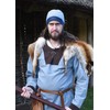 Battle-Merchant Viking Birka Cap with Herringbone Pattern - Medieval LARP