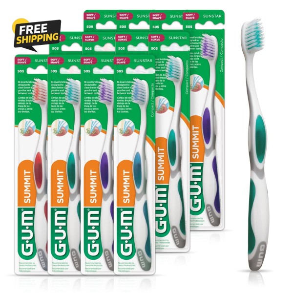 Does not apply Summit+ Soft Toothbrush, Ultra Fine Tapered Bristles