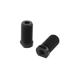 POSH Motorcycle Supplies Bar End Repair Parts Suzuki M12-P1.5 Type Adapter Black 031969-70-10 Bar End Cap