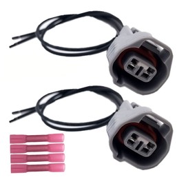 Pack of 2 Side Marker Light Pigtail Connector Harness For Compatible with Toyota Lexus Camry Prius Rav4