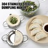 304 Stainless Steel Dumpling Maker Set - Professional 6-Piece Dumpling