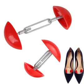 2PCS Shoe Stretchers for Women Red Shoe Width Stretcher Adjustable Shoe Stretchers for Wide Feet Mall Easy to Carry Of Mini Shoe Tree Make Shoes to Achieve A Perfect Fit for Wide Feet