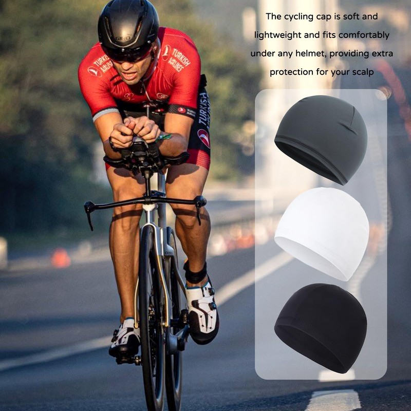 Gyinere Cooling Skull Caps Helmet Liner Cycling Caps Sweat Wicking