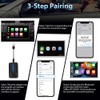 EagleNav 4-in-1 Car Wireless Adapter for Factory Wired CarPlay/Android auto