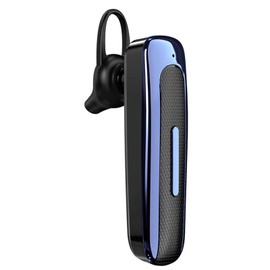 Kabelloses Headset, Hängende Business-Ohrhörer mit Einem Ohr, Bluetooth-Freisprech-Ohrhörer mit Mikrofon, 500 Stunden Standby-Zeit Beim Fahren (Schwarz und blau)