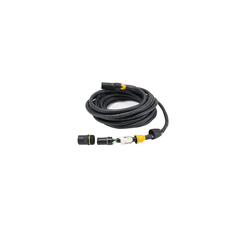 Elite Core PC12-TFTM-3 Neutrik Powercon True1 Extension Cable, 3'