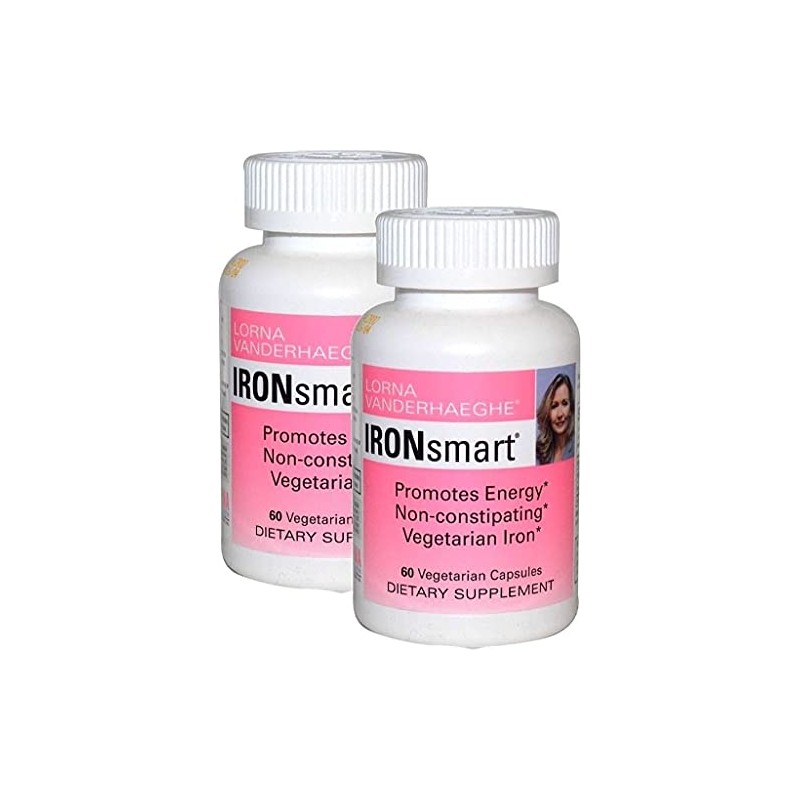 LORNA VANDERHAEGHE IRONsmart (60 Veg Caps) 2-Pack