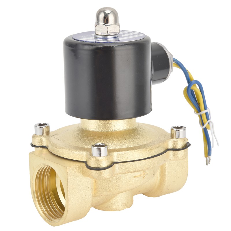 Normally Closed Solenoid Valve Brass Direct Acting Diaphragm Controlling Device