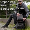GillyGro Large Vertical Backpack Organizer Insert for Tote Bag, Carry